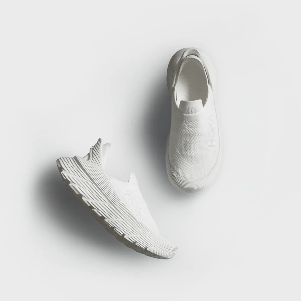 Hoka One One Restore TC Raw White Slip-On Men’s Size 14 / Woman’s 15 NWT - Picture 9 of 9